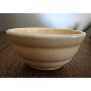 Vintage Bauer  Beehive Ringware Mixing Bowl 5 1/4" Yellow USA